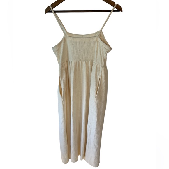 Madewell Cami Button-Front Midi Dress - Picture 9 of 12